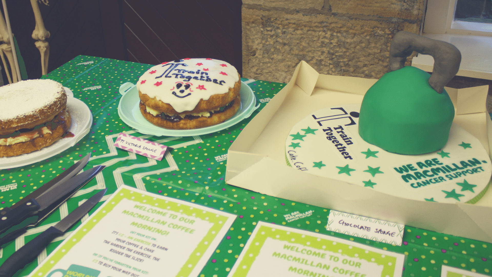 Check out how much we raised for Macmillan Cancer Care!